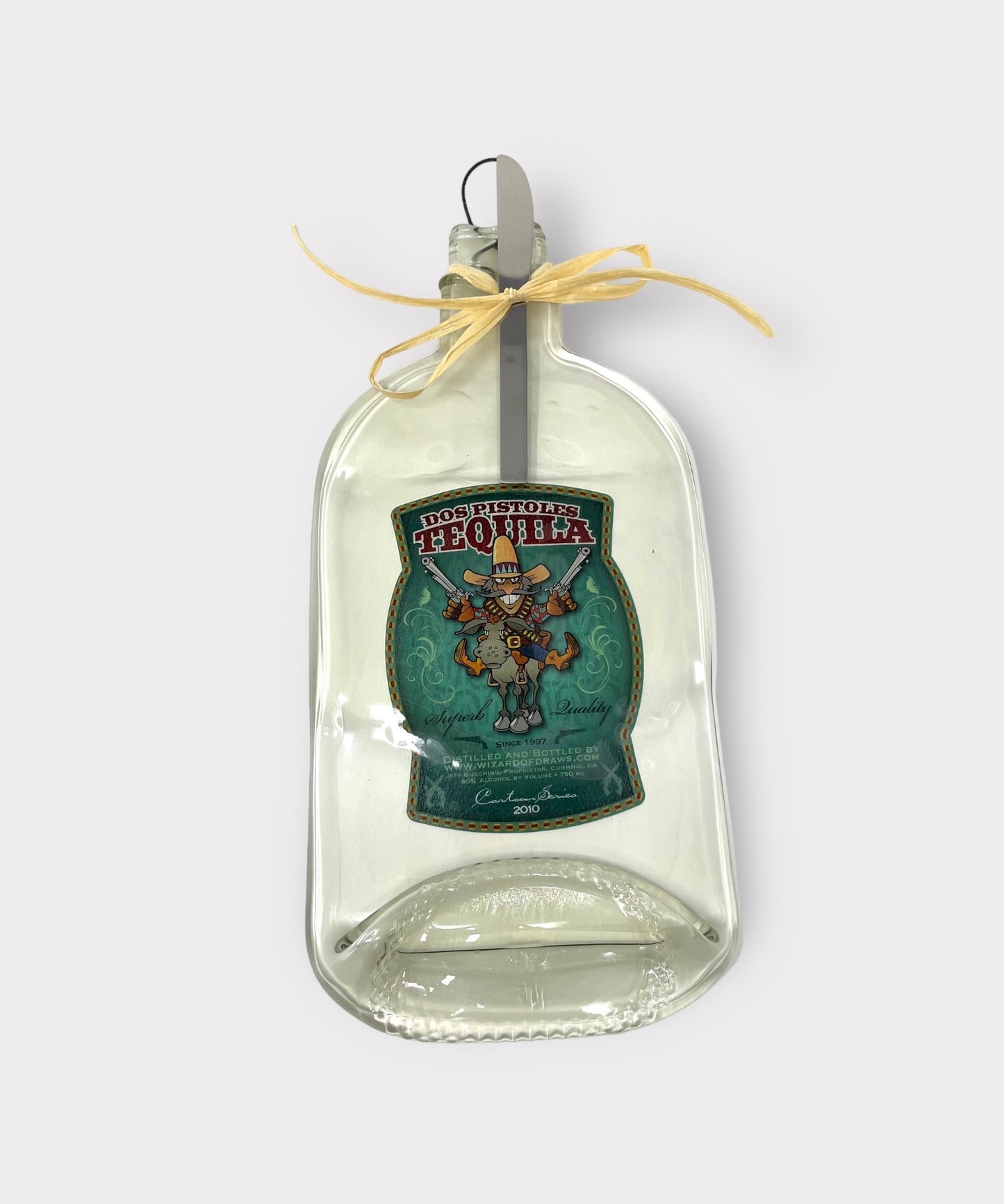 Flat Bottle Cheese Board - Dos Amigos