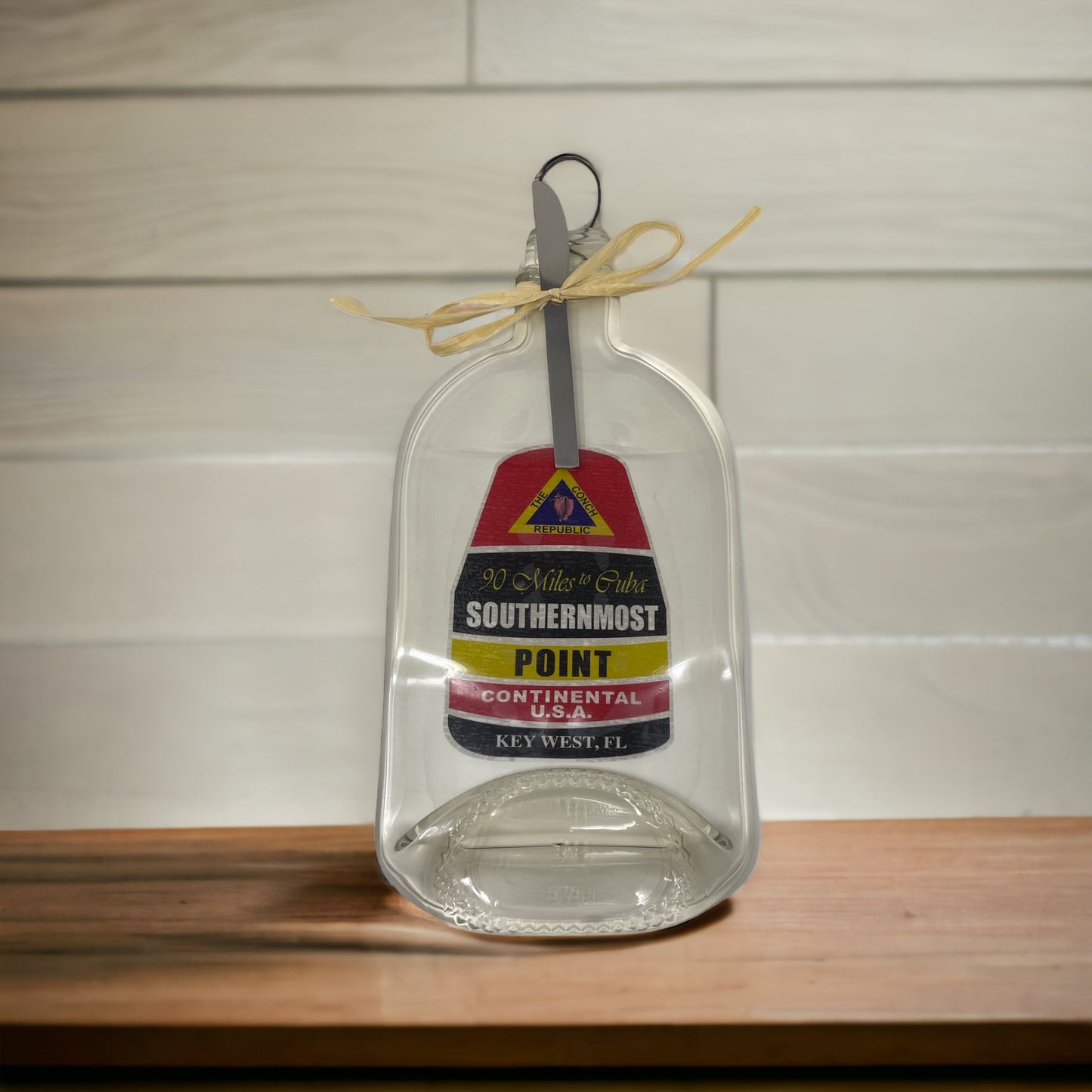 Flat Bottle Cheese Board - Southernmost Point